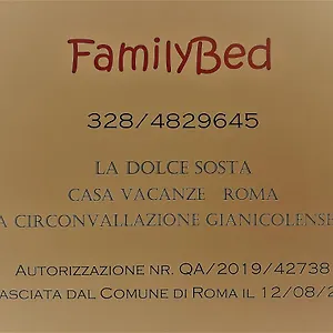 Familybed Monteverde-vaticano Holiday home